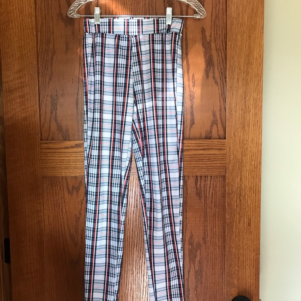 Plaid pants